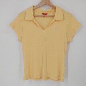 Guess Ribbed Polo Tee